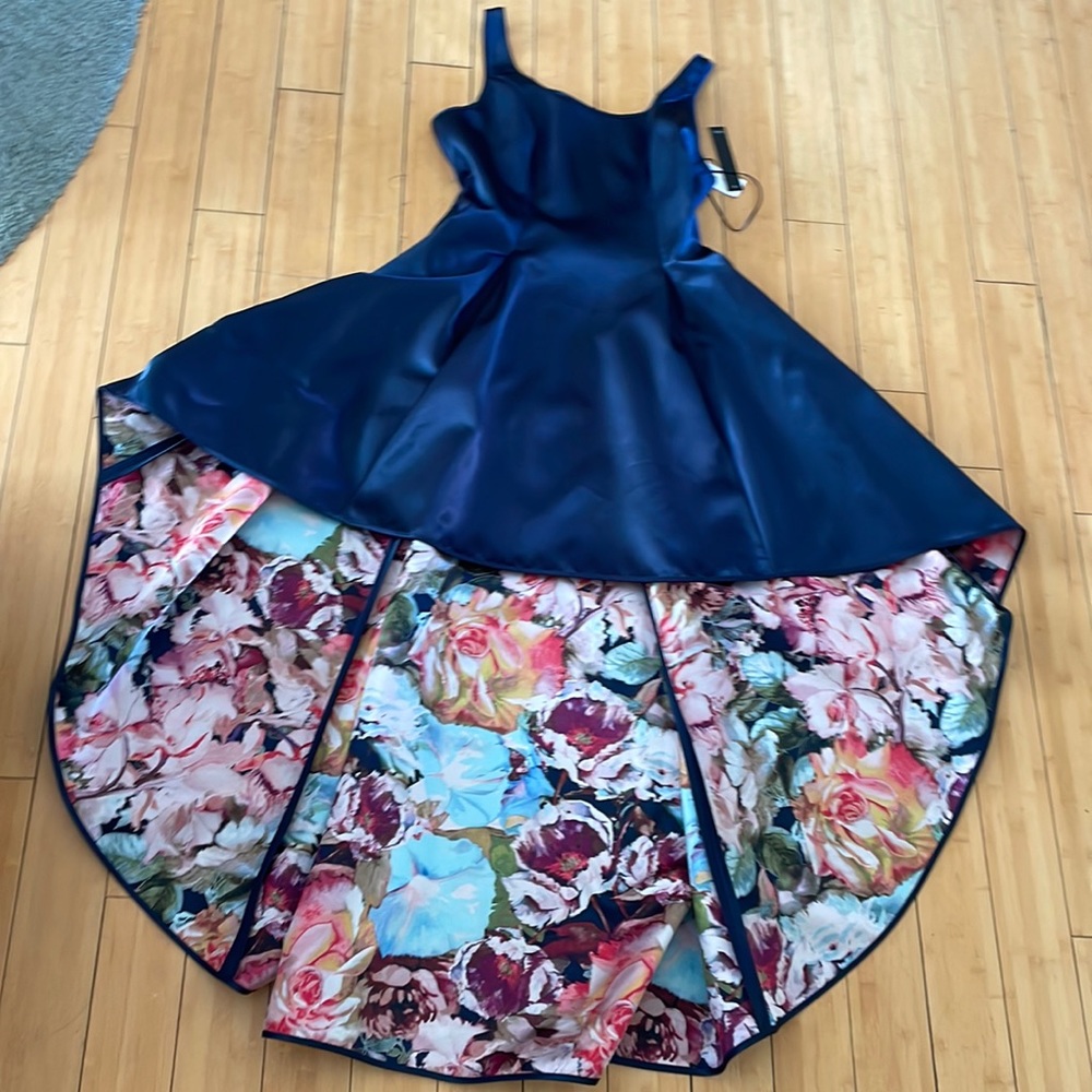 Nicole Miller High Low Gown